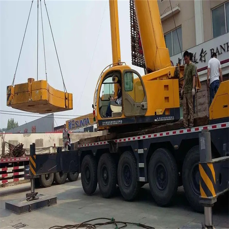 隆林当地吊车出租|机器吊装|75吨|工厂搬迁服务